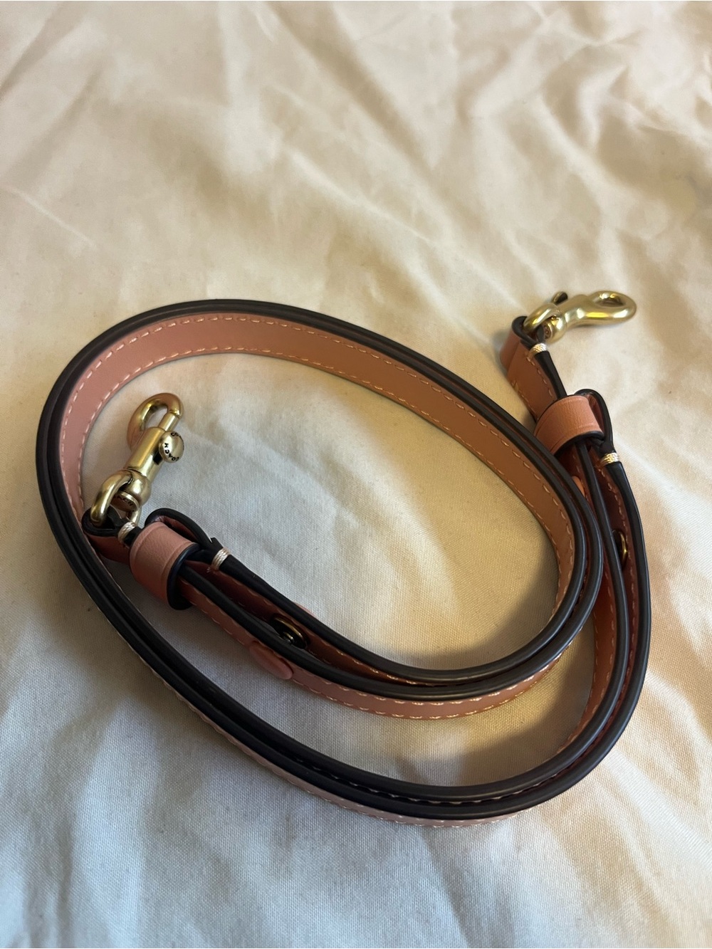 Coach Brook Flap Chain Bag 
Peach/Brass - Picture 3 of 12